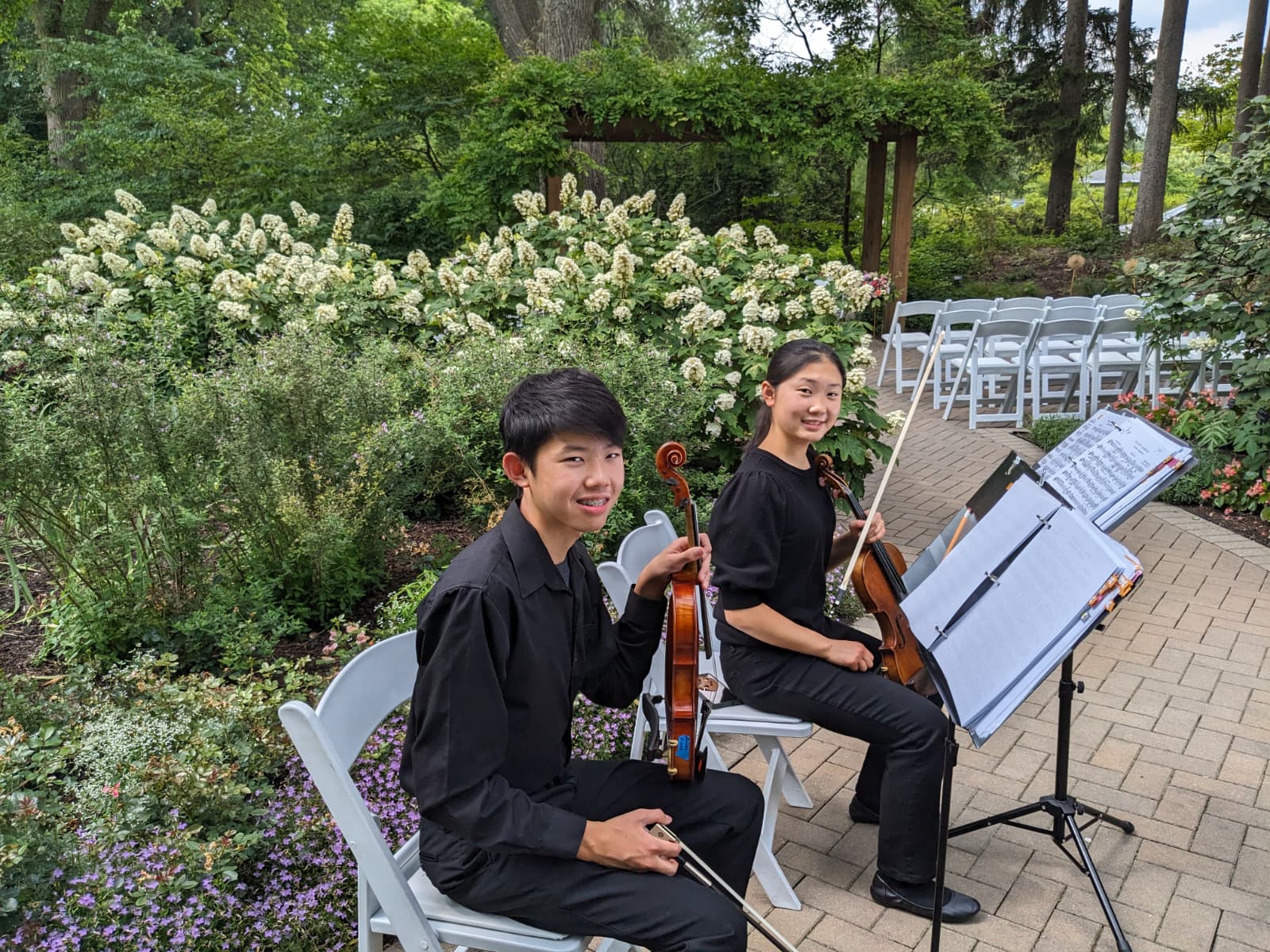 Photo at retirement home